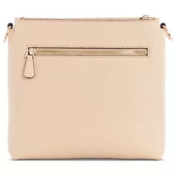 GUESS Emiliya Tourist Small Crossbody Messenger Style Handbag TAUPE - Picture 4 of 9